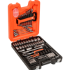 Juego Dados 1/4" y 1/2" + llaves 106 piezas